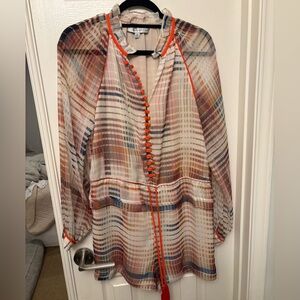 Adelyn Rae Multicolor Ruffled Dress